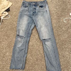 wild fable highest rise slim straight jeans (size 6)